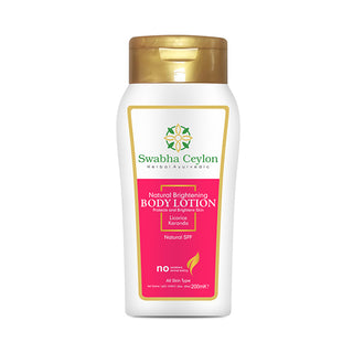 Swabha Ceylon Natural Brightening Body Lotion 200ml