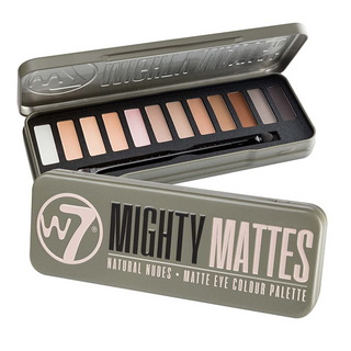 W7 Mighty Mattes Natural Nudes Matte Eye 12 Color Palette