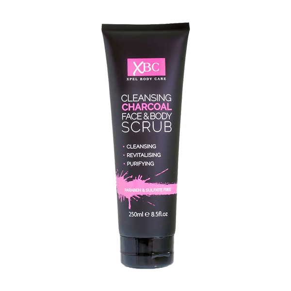 Buy XBC Charcol Face & Body Scrub 250ml Essentials.lk