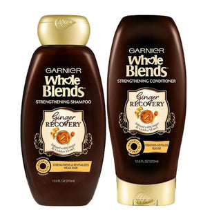 Garnier Whole Blends Strengthening Ginger Recovery Bundle Pack