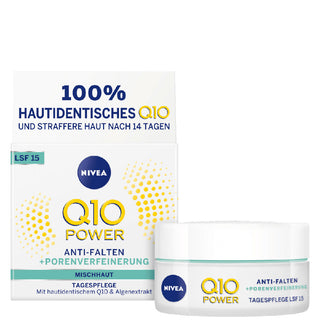 NIVEA Q10 Power Anti-Wrinkle + Pore Refine Day Cream 50ml